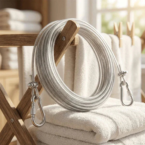 Multi-Use Strong Steel Wire with Hooks
